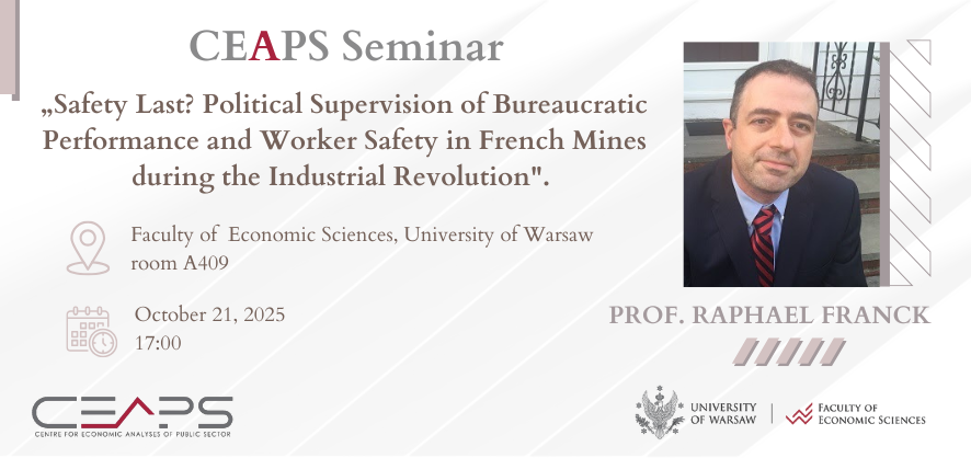 Lecture by Prof. Raphael Franck (University of Stuttgart)