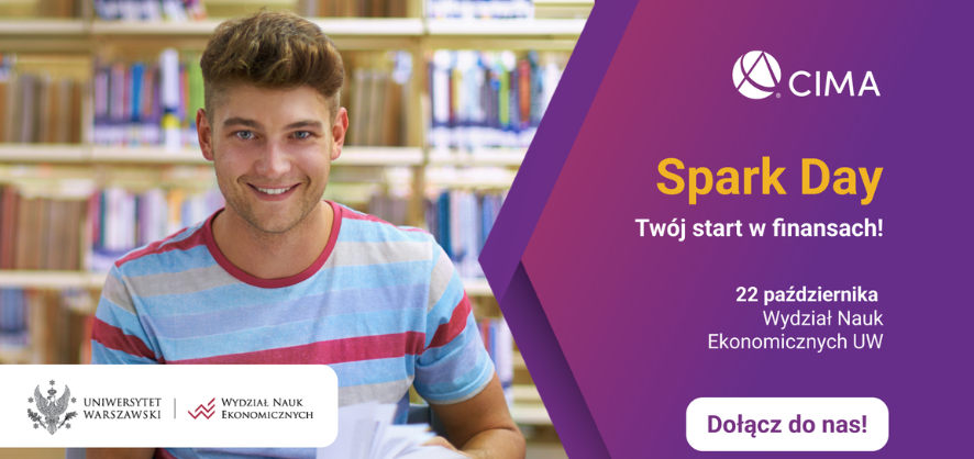 CIMA Spark Day na WNE UW już 22 października 