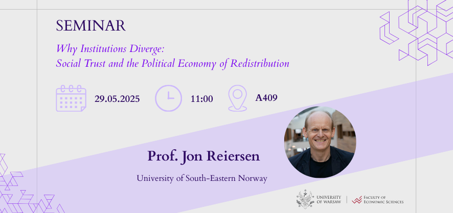 Seminar by Professor Jon Reiersen