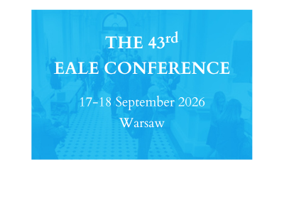 European Association of Law and Economics (EALE) we wrześniu na UW