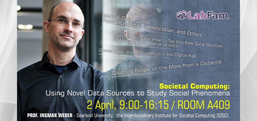 Prof. Ingmar Weber (Saarland University) z warsztatem na WNE