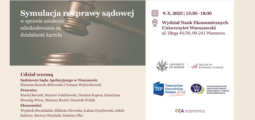 Symulacja rozprawy sądowej - zapraszamy 09.10 br. 