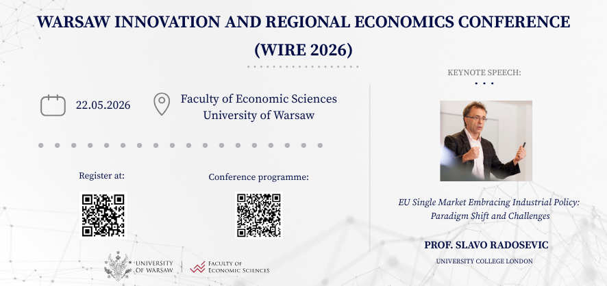 Warsaw Innovation and Regional Economics Conference