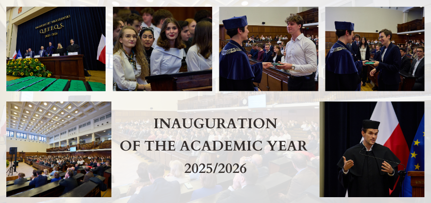Thank you for joining the inauguration of the 2025/2026 academic year