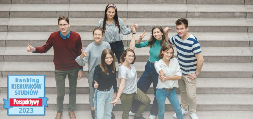 1. miejsce w Polsce kierunków Ekonomia oraz Informatyka i Ekonometria na WNE UW