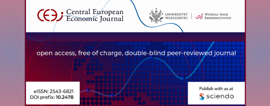 CENTRAL EUROPEAN ECONOMICS JOURNAL - warto czytać, warto publikować!