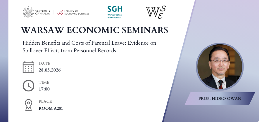 Seminar by Prof. Hideo Owan (Waseda University)