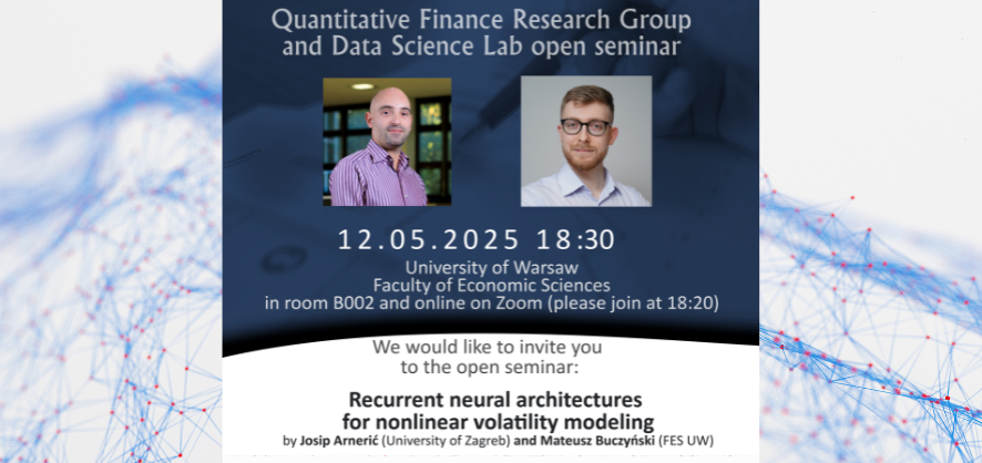 QFRG and DSLab Seminar – May 12, 2025