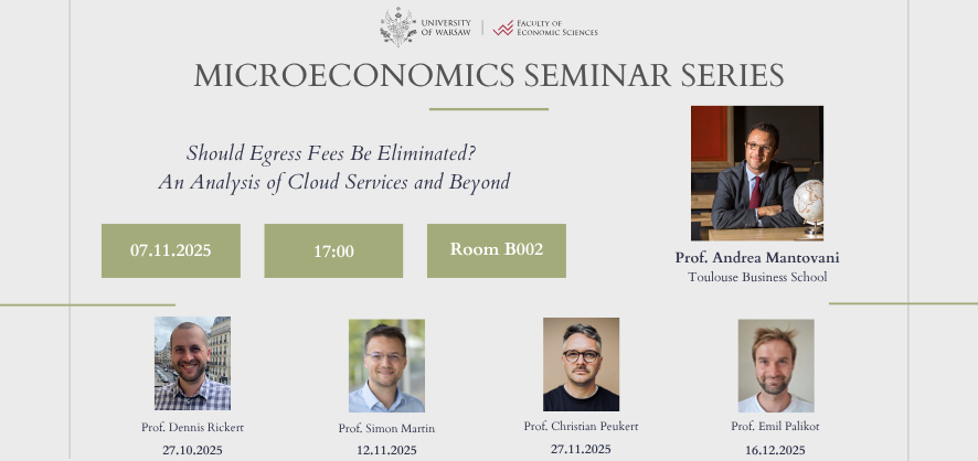 Prof. Andrea Mantovani prelegentem na WNE