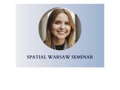Lecture by Monika Kot – a doctoral student at the Faculty of Economic ...