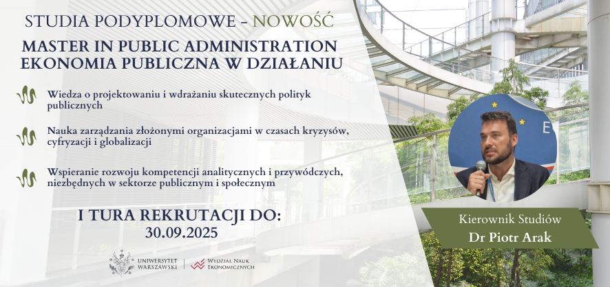 Master in Public Administration - Nowość