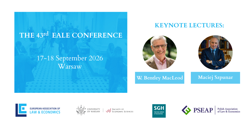 Konferencja European Association of Law and Economics 17-18.09 w Warszawie