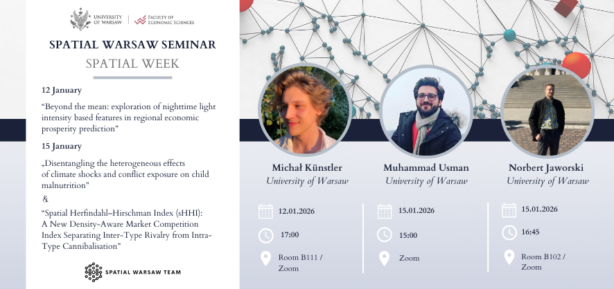 Spatial Week – 3 seminaria na WNE 