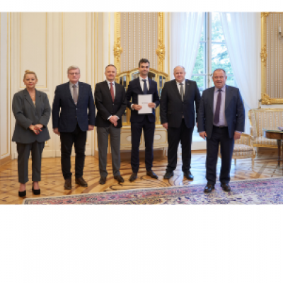 Obraz Dr Kristóf Gyódi laureatem stypendium dla wybitnyc…