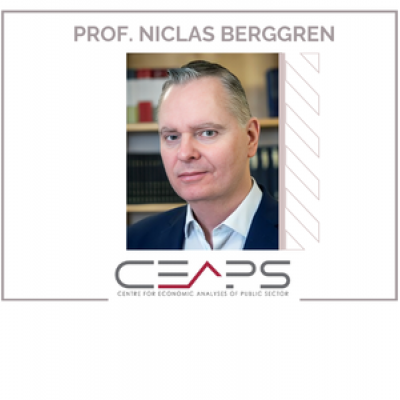 Obraz Prof. Niclas Berggren z wykładem „Growing Up in Un…