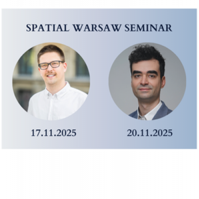 Image Two Seminars Organized by the Spatial Warsaw Cente…